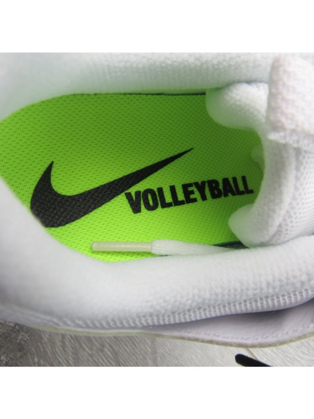 Nike Air Zoom HyperAce 2 White Volleyball Shoes Womens Size 8 NEW - Picture 10 of 16